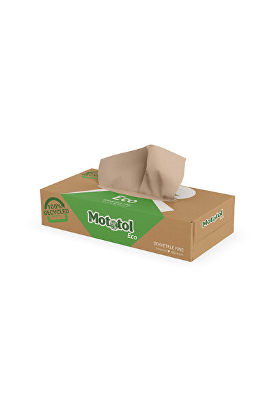 Mototol Cutie șervețele 2 straturi 100 buc Natur