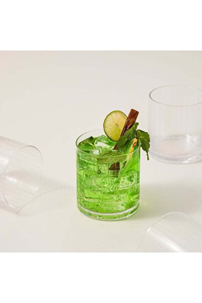 LA MESA Tumbler 4 Pieces Set Clear