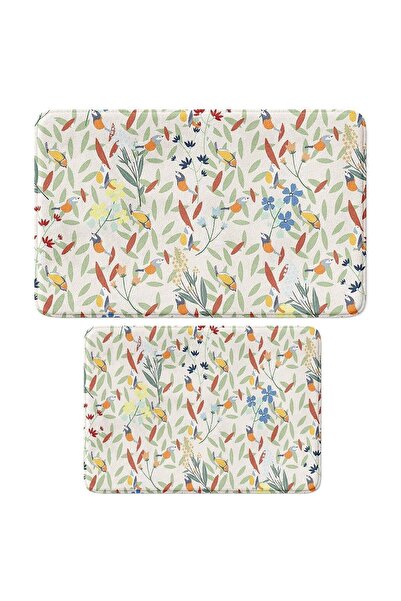 Monnhein Cute Printed 2-Piece Bath Mat Set - Non-Slip Base, End of the Series...