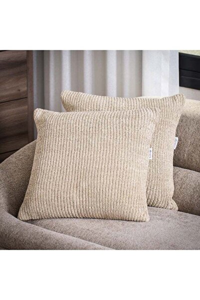 Cottage woven knitted cushion 45*45cm