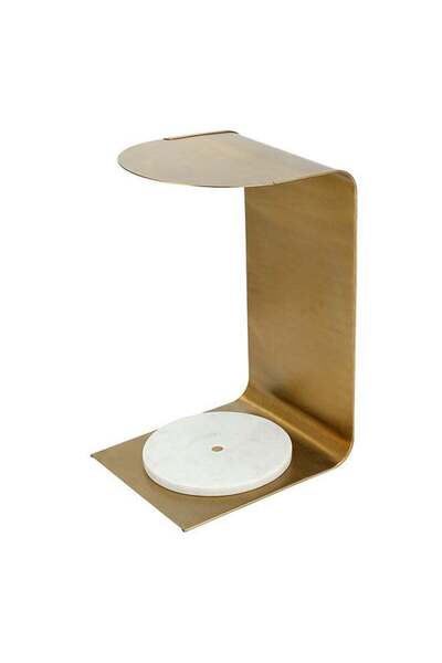 LA MESA Sans Deco Cake Stand With White Marble Top