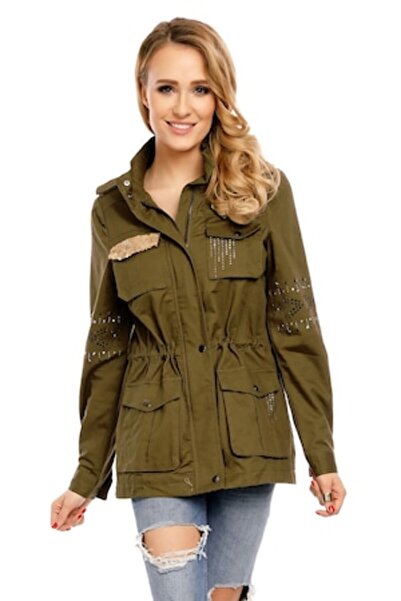 Gosse Khaki Midi Women's Jacket