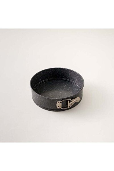 Alberto قالب كيك من الفولاذ الكربوني، قطر 7 × 23.5 × 23.5 سم، رمادي