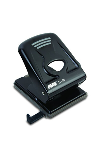 Noki Office Hole Punch 40 Sheets Model H40 Metal Black