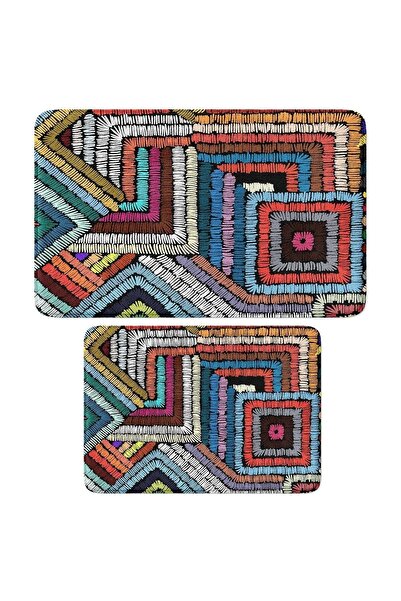 Monnhein Cute Printed 2-Piece Bath Mat Set - Non-Slip Base, End of the Series...