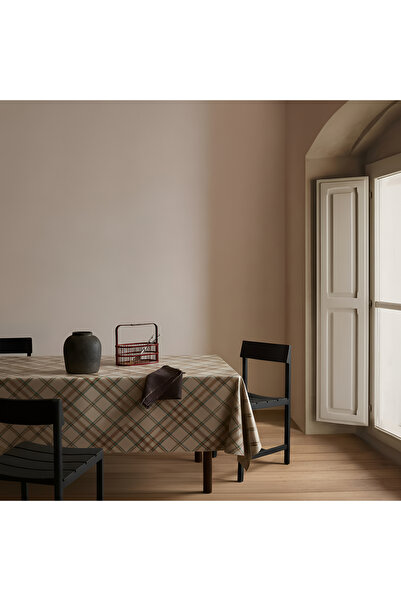 Willuxe Table Cover Tablecloth Dining Table Cover Stain Resistant Waterproof ...