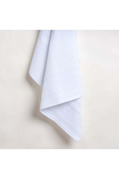 AMBRA Cotton Bath Towel, White 70x140 Cm