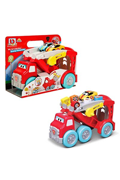 Sunman Bburago Racing Car Transporter Truck