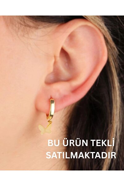 YCL JEWELLERY (TEKLİ) Altın Kelebek Küpe