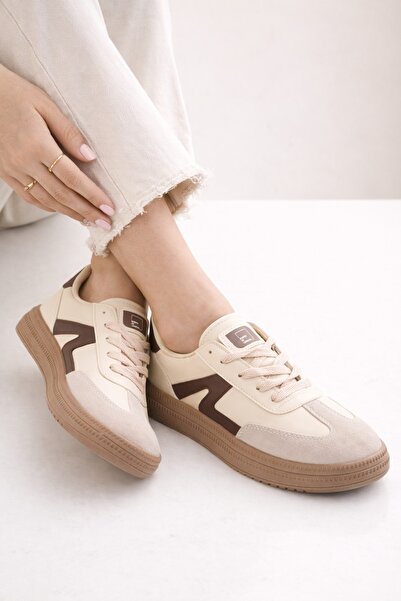Peta Unisex Rahat Taban Bağcıklı Sneaker Ayakkabı