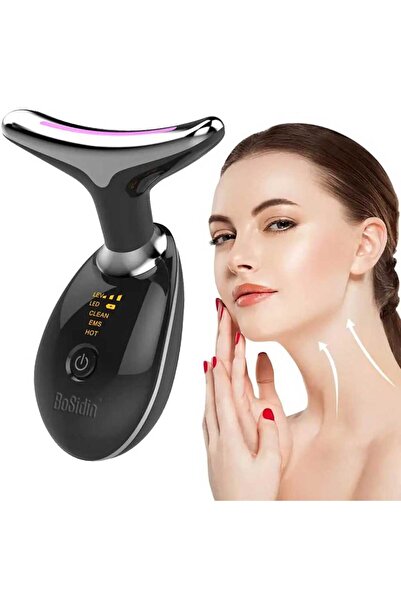 BoSidin Face and Neck Massager Device Anti-Aging Wrinkle and Double Chin Remover