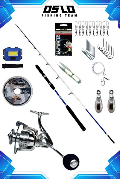 Oslo Shark 6000 Viking 180cm 30-180gr Tekne Olta Seti