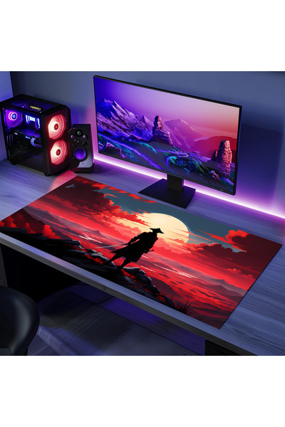 PATRON Halı MU_202 Bilgisayar Mause Pad Kaymaz Pvc Deri Taban , A Kalite Ürün