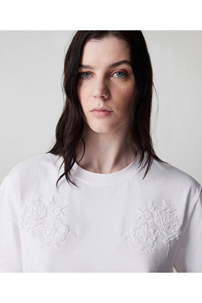 İpekyol Boncuk aplikeli tişört