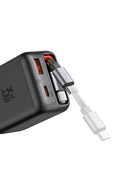 Mcdodo CH-1280 FreeGo Series 35W GaN Şarj Cihazı (Dahili Geri Sarılabilir Typ...