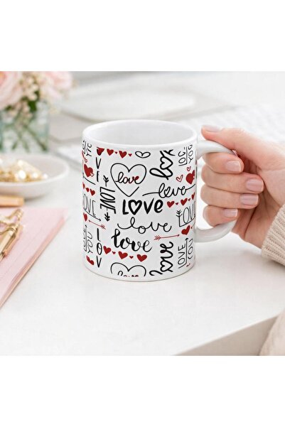 Borambalaj Love Patterned Mug