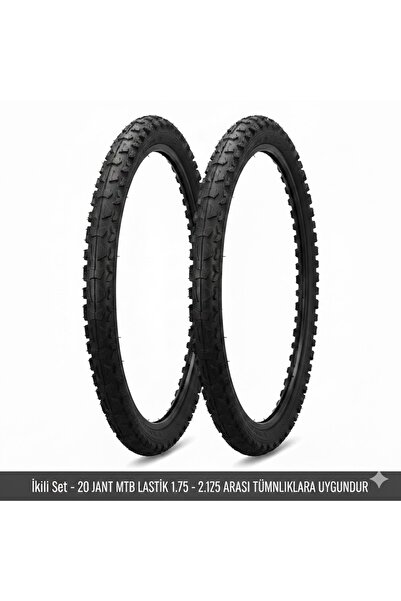 güçlü bisikletmotosiklet 20 Jant Bisiklet Dış Lastik Takımı 2 Adet 20x1.75 1....