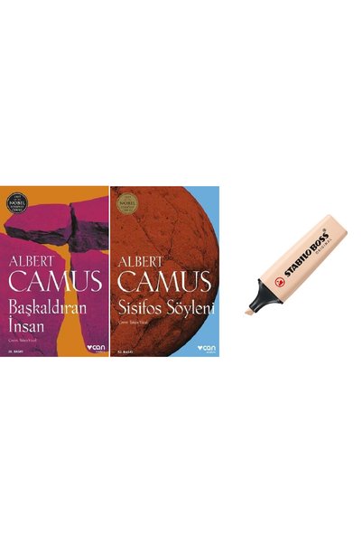 CAN Başkaldıran İnsan + Sisifos Söyleni 2 Kitap Set ( KALEM HD )