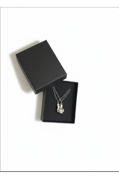 SAHET BUJİTERİ El Ele Tutuşan Çift Kolyesi – Sevgili Kolyesi, Arkadaşlık & BF...