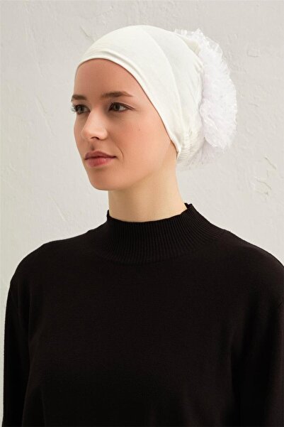 Armine Topuzlu Geçme Bone Krem