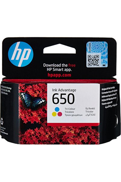 Aspire Books HP 650 Tri-Color Original Ink Cartridge