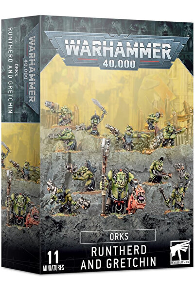 Games Workshop Warhammer 40K: Orks Runtherd and Gretchin