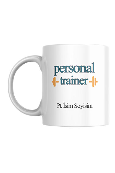 MyWorldorganization Eğitmenlere özel personal trainer baskılı kupa bardağı, k...