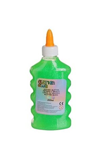 JACQUELINE Neon Green Glitter Adhesive 200 ml