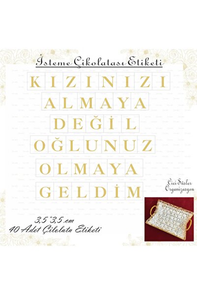43 cici süsler organizasyon Ετικέτα με γράμματα Χρυσό Χρώμα 3,5 εκ. Είστε εδώ...