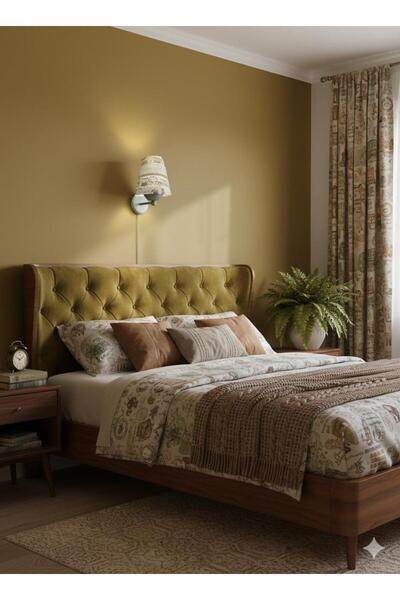 BİAVİZE Writing-Style (Young Children's Bedroom) Gray Chrome Wall Sconce