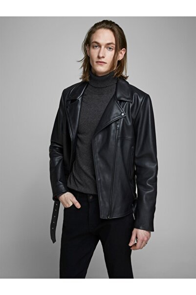 Jack & Jones Einfarbiger Rollkragenpullover