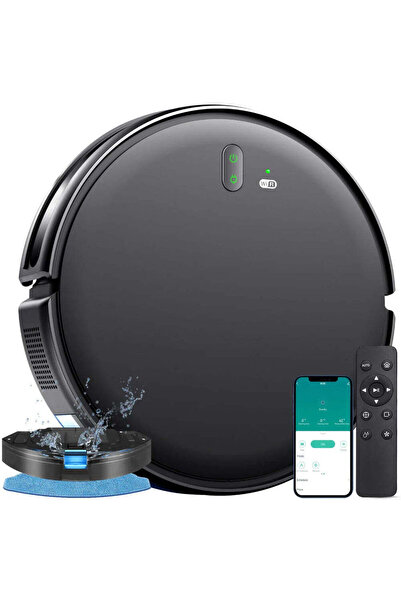 NO BRAND ROBO CLEAN vacuuming and floor cleaning robot with charging station