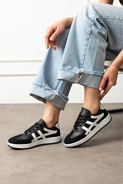 Moda Devrin Black Sneaker Sports Shoes