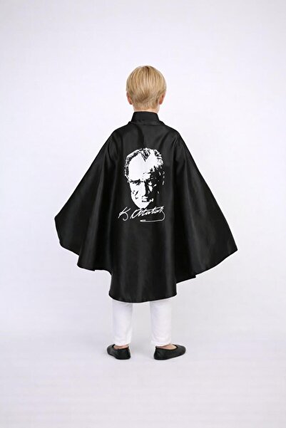 NACAR STORE 23 Nisan 19 Mayıs 29 Ekim Kız Erkek Atatürk Baskılı Pelerin Göste...