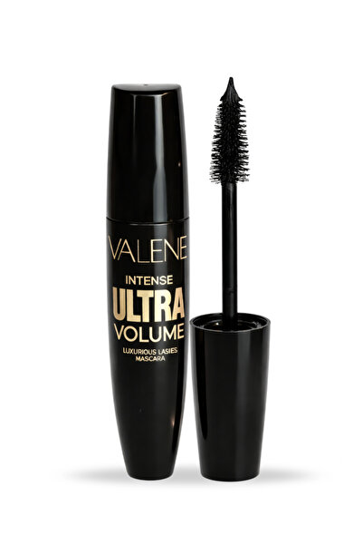 Valene Intense Ultra Volume Mascara, Blackest Black – Volumizing & Lengthenin...