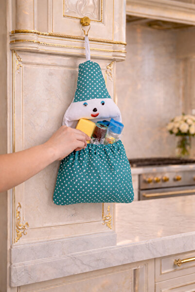 ALAS Кухонний органайзер для стільниці, синій, з кишенями