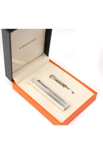 Saatistan Şık ve taşınabilir gazlı çakmak, özel kutu içerisinde kaliteli kull...