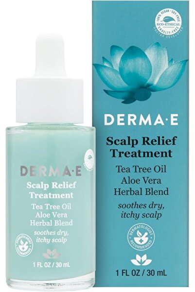 DERMA E علاج لفروة الرأس مناسب لجميع الأعمار، 30 مل