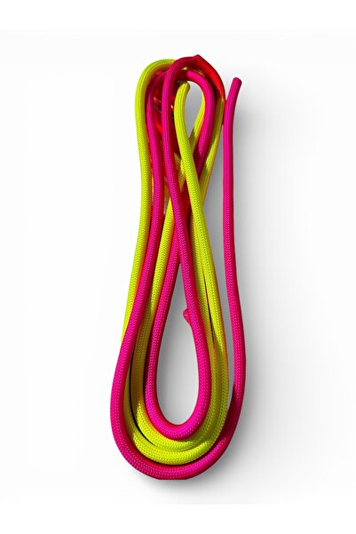 She Can Wear Sarı-Pembe-Kırmızı Hobby Cimnastik İpi
