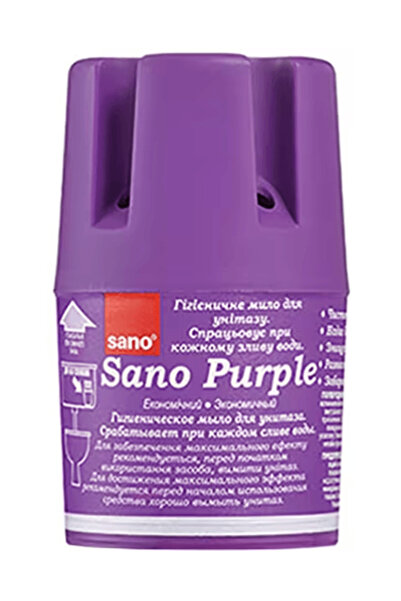 Sano Odorizant violet pentru vasul de toaletă 150 g