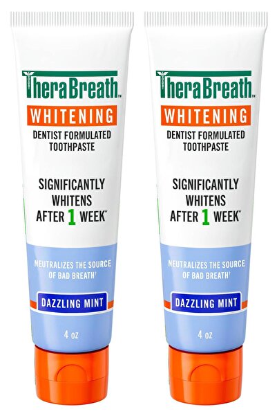 Thera Breath Whitening Dazzling Mint Diş Macunu 2’li Paket 2x113GR
