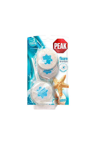 Peak Rezervă odorizantă WC 3 x 45 g Ocean Cleaning Flower