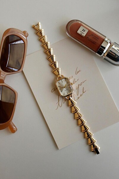 KOMBİNOLOJİ Lyric Gold Kadın Metal Kol Saati