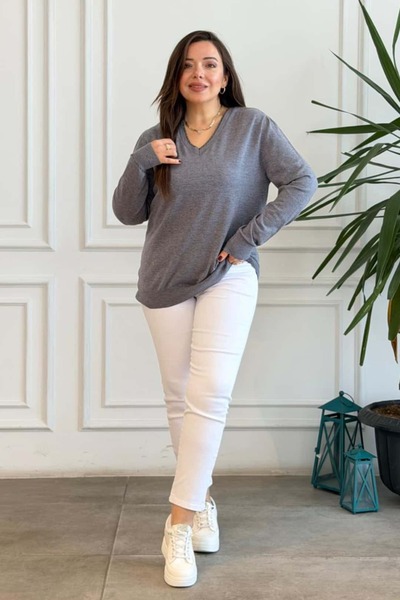 Yağmur Butik Jean Mom Lycra cu talie înaltă