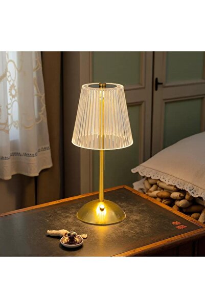 MİEN Dokunmatik Şarjlı Masa Lambası – Modern Şık Tasarım | 30 cm