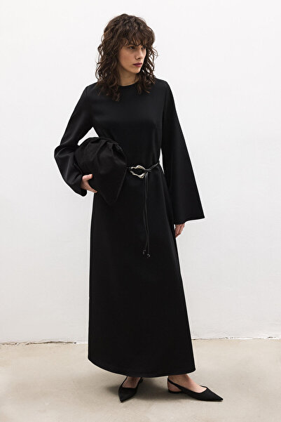 Touché Privé Krep Long Dress