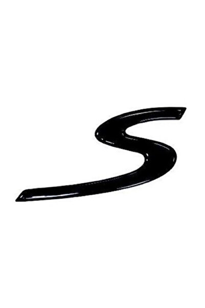 Porsche Emblemă portbagaj spate, culoare neagră