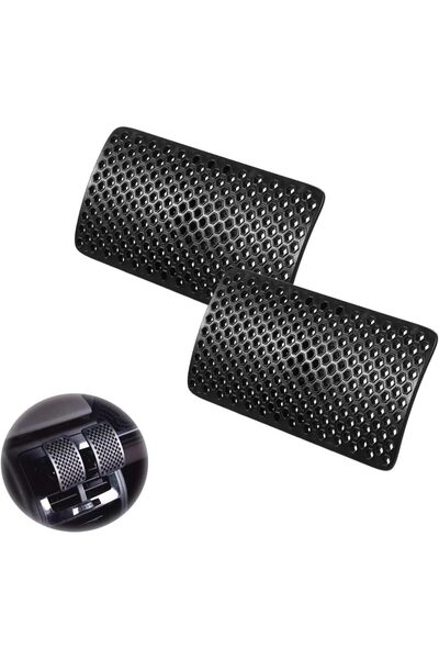 Arabest قطعتان من موجهات هواء فتحات تهوية السيارة، موجه هواء مكيف السيارة، بت...