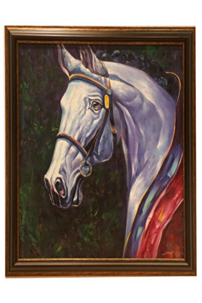 GENERAL Artistic Painting of an Arabian Horse