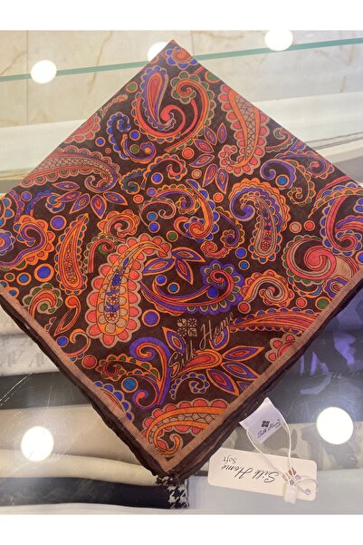 Silk Home Ethnic Pattern Soft Scarf